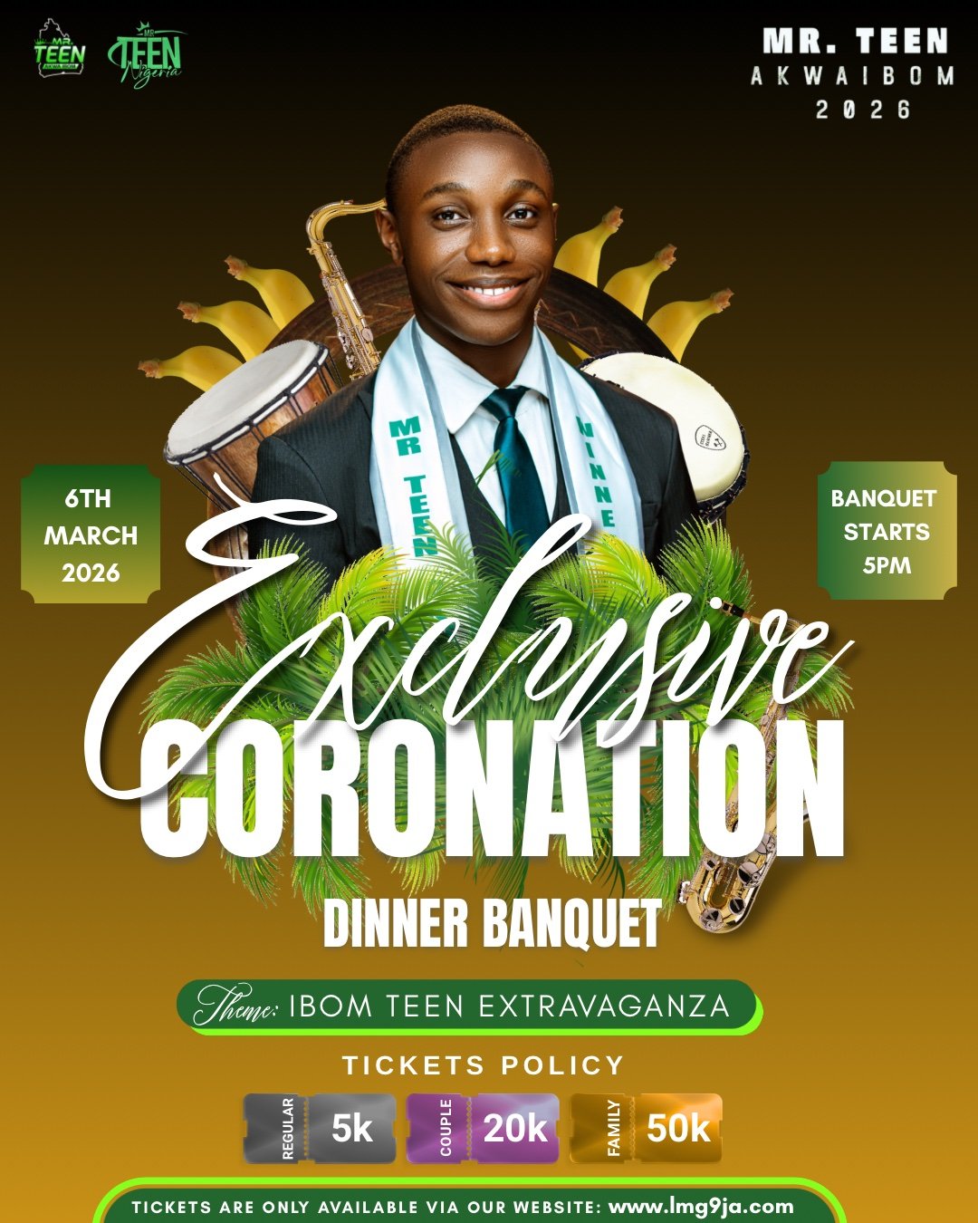 Mr Teen Akwa Ibom Coronation